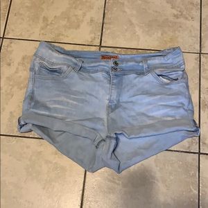 Wax Jeans Denim Shorts
